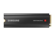 Твърд диск Samsung SSD 980 PRO Heatsink 1TB Int. PCIe Gen 4.0 x4 NVMe 1.3c, V-NAND 3bit MLC, Read up to 7000 MB/s, Write up to 5100 MB/s, Elpis Controller, Cache Memory 1GB DDR4