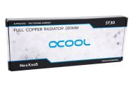 Радиатор Alphacool NexXxoS ST30 Full Copper 280mm Radiator V.2, White Special Edition