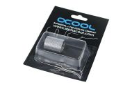 Муфа Alphacool, Вътрешна резба G1/4 AG - G1/4 AG, Хром