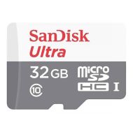 Micro SDHC 32GB Cl10 + SD Adapter, SanDisk Ultra