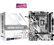 Дънна платка ASRock H610M-HDV/M.2+ D5 LGA1700