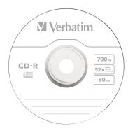 Медия Verbatim CD-R 52X SC SINGLE WRAP 700MB EXTRA PROTECTION