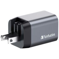 Зарядно устройство Verbatim GNC-35 GaN Charger 2 Port 35W USB A/C (EU/UK/US)