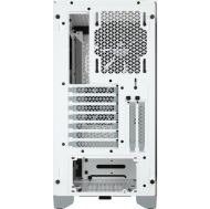 Кутия Corsair 4000D Airflow Mid Tower, Tempered Glass, Бяла