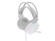 Слушалки Genesis Headset Neon 613 With Microphone RGB Illumination White