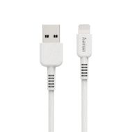 Кабел за зареждане HAMA "Eco", USB-A - Lightning, 1 м, 187283