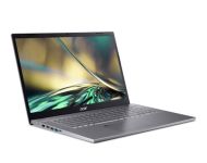 Лаптоп Acer Aspire 5, A517-53-57ZF, Intel Core i5-12450H (up to 4.40 GHz, 12MB), 17.3" FHD (1920x1080) IPS SlimBezel AG, 16GB DDR4 (2x8GB), 512GB PCIe NVMe SSD, Intel UMA, HD Cam, 802.11ax, BT 5.1, Backlit Kbd, No OS, Gray