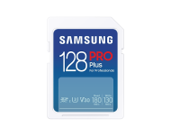 Карта памет Samsung PRO Plus, SD Card, 128GB, Бяла