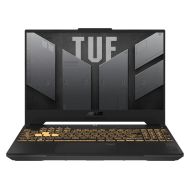 Лаптоп Asus TUF F15 FX507VV-LP148,Inteli7-13620H 2.4 GHz (24M  Cache, up to 4.9 GHz, 10 cores), 15.6" FHD (1080 x 1920) 16:9,144Hz,16GB DDR5 ,1TB PCIe 4.0,RTX 4060 8GB GDDR6, Wi-Fi 6(802.11ax)Backlit Chiclet Keyboard 1-Zone RGB, no OS, Mecha Gray