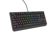 Клавиатура Genesis Gaming Keyboard Thor 230 TKL Lite US Rainbow Mechanical Outemu Red Black Hot Swap