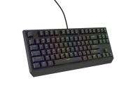 Клавиатура Genesis Gaming Keyboard Thor 230 TKL US RGB Mechanical Outemu Brown Black Hot Swap