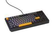 Клавиатура Genesis Gaming Keyboard Thor 230 TKL Anchor Gray Negative US RGB Mechanical Outemu Red