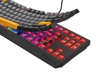 Клавиатура Genesis Gaming Keyboard Thor 230 TKL Anchor Gray Negative US RGB Mechanical Outemu Red