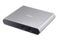 KVM превключвател, ATEN US3310, 2-портов, 4K, HDMI, USB-C