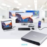 KVM превключвател, ATEN US3310, 2-портов, 4K, HDMI, USB-C