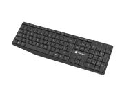 Комплект Natec Set 2 in 1 Keyboard Black Squid + Mouse Wireless US Layout