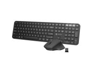 Комплект Natec Set 2 in 1 Keyboard Octopus + Mouse US Layout Wireless Bluetooth + 2.4 GHz USB