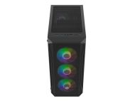 Кутия за компютър Fury PC Case Shobo SH4F RGB Midi Tower, Window, Black