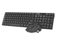 Комплект Natec Set 2 in 1 Keyboard + Mouse Wireless US Layout