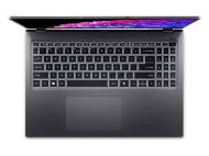 Лаптоп Acer Swift Go16, SFG16-72-7964, Intel Core Ultra 7 155H (up to 4.80 GHz, 24MB), 16" 3.2K OLED 120Hz, 32GB LPDDR5,1024GB PCIe NVMe SSD, Intel UMA, AX+BT 6E, CR Micro SD, QHDCamera, FPR, Win 11 Home, Gray