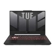 Лаптоп Asus TUF A15 FA507UV-LP014, AMD Ryzen 9 8945HS,15.6" FHD AG (1920x1080)144Hz, 16GB DDR5, 512 GB PCIe 4. RTX 4060 8GB GDDR6, Wi-Fi 6(802.11ax), Backlit Chiclet Keyboard 1-Zone RGB, No OS, Mecha Gray