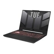 Лаптоп Asus TUF A15 FA507UV-LP014, AMD Ryzen 9 8945HS,15.6" FHD AG (1920x1080)144Hz, 16GB DDR5, 512 GB PCIe 4. RTX 4060 8GB GDDR6, Wi-Fi 6(802.11ax), Backlit Chiclet Keyboard 1-Zone RGB, No OS, Mecha Gray