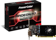 Видео карта PowerColor AMD Radeon R7 240 4GB 128BIT GDDR5