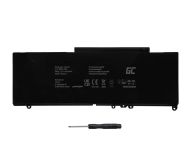 Батерия за лаптоп Dell Latitude E5250 E5450 E5550 G5M10 0WYJC2  7,6V 6200mAh GREEN CELL