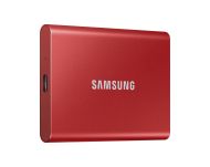 Външен SSD Samsung T7 Indigo Red SSD 500GB, USB-C