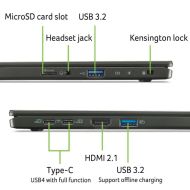 Лаптоп Acer Swift Edge SFE16-44-R72Z, AMD Ryzen 7 8840U with Personal AI(up to 5.1GHz, 16MB), 16" 3.2K OLED 120Hz, WQXGA+(3200x2000), 32GB LPDDR5, 1024GB PCIe NVMe SSD, AMD Radeon, Micro SD reader, QHD cam+mic, FPR, WiFi 6E, BT, KB Backlit, Win 11 Home, B