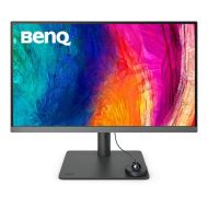 Монитор BenQ PD2706U, 27" IPS LED, 5ms,3840x2160 4K UHD, Designer, AQCOLOR, 95% P3, 99% Rec.709, 99% sRGB, HDR10, B.I., LBL, KVM Switch, ICCsync, CAD/CAM, DualView, 1200:1, 350 cd/m2, HDMI, DP, USB Type-C(65W, DP alt), Speak.2x2.5W, Height Adj.,Swivel,Til