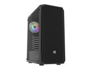 Кутия за компютър Fury PC Case Shobo SH4 RGB Midi Tower, Window, Black