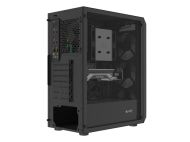 Кутия за компютър Fury PC Case Shobo SH4 Midi Tower, Window, Black