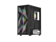 Кутия за компютър Genesis PC Case DIAXID 605 RGB Mini Tower Window, Black