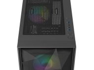 Кутия за компютър Genesis PC Case DIAXID 605 RGB Mini Tower Window, Black