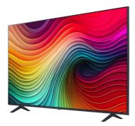 Телевизор LG 55NANO81T3A, 55" 4K HDR Smart Nano Cell TV, 3840x2160, DVB-T2/C/S2, AI Alpha 5 Gen7, HDR 10 PRO, webOS 24, ThinQ AI, WiFi, Clear Voice, AI Upscaling, Bluetooth, Hdmi, CI, LAN, AirPlay2, SPDIF, 2 Pole stand, Silver