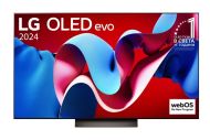 Телевизор LG OLED55C41LA, 55" UHD OLED evo, 4K (3840 x 2160), DVB-C/T2/S2, Full Cinema Screnn, Alpha 9 AI 4K Gen7, 144Hz, ThinQ AI, HDR10, VRR, NVIDIA G-SYNC, AMD FreeSync, Dolby Vision, Dolby Atmos, Wi-Fi, Bluetooth, HDMI, USB, Airplay 2, Multi View, Met