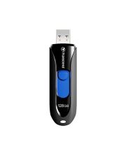 Памет Transcend 128GB, USB3.1, Pen Drive, Capless, Black