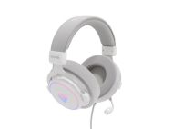 Слушалки Genesis Headset Neon 764 with microphone, RGB illumination, USB, White