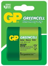 Цинк карбонова батерия GP  3R12 /1 бр. в опаковка/ блистер GREENCELL 4.5V GP