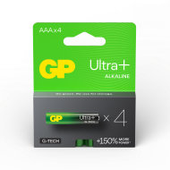 Алкална батерия GP ULTRA PLUS LR03 AAA /4 бр. в опаковка/ блистер 1.5V