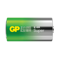 Алкална батерия GP SUPER LR14, 2 бр. в опаковка, 1.5V