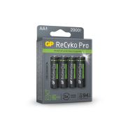 Акумулаторна Батерия GP R6 AA 2000mAh RECYKO + PRO Fast Flash GP-BR-210AAHCF-APCEB4 NiMH /до 500 цикъла/  4 бр. в опаковка GP