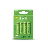 Акумулаторна Батерия R6 AA 130AAHC-EB4 1300mAh NiMH 4 бр. в опаковка GP