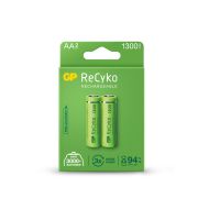 Акумулаторна Батерия R6 AA 130AAHC-EB2 1300mAh NiMH 2 бр. в опаковка GP