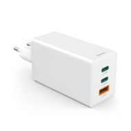 HAMA Бързо зарядно 220V, 100 W GaN, 2x USB-C PD, 1x USB-A QC