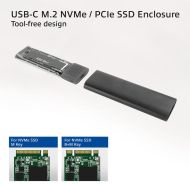 Чекмедже за диск ACT  AC1615, USB-C M.2 NVMe / PCIe SSD