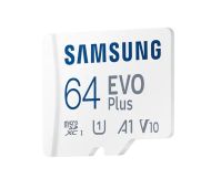 Памет Samsung 64GB micro SD Card EVO Plus with Adapter, Class10, Transfer Speed up to 160MB/s