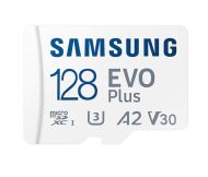 Памет Samsung 128GB micro SD Card EVO Plus with Adapter, Class10, Transfer Speed up to 160MB/s