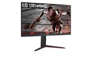 Монитор LG 32GN650-B, 31.5" UltraGear VA, AG, 1ms MBR, 165Hz, 3000:1, 350cd/m2, QHD (2560x1440), Reader Mode, Radeon FreeSync, HDR 10, sRGB 95%, HDMI, DisplayPort, Height Adjustable, Pivot, Tilt, Headphone out, Black